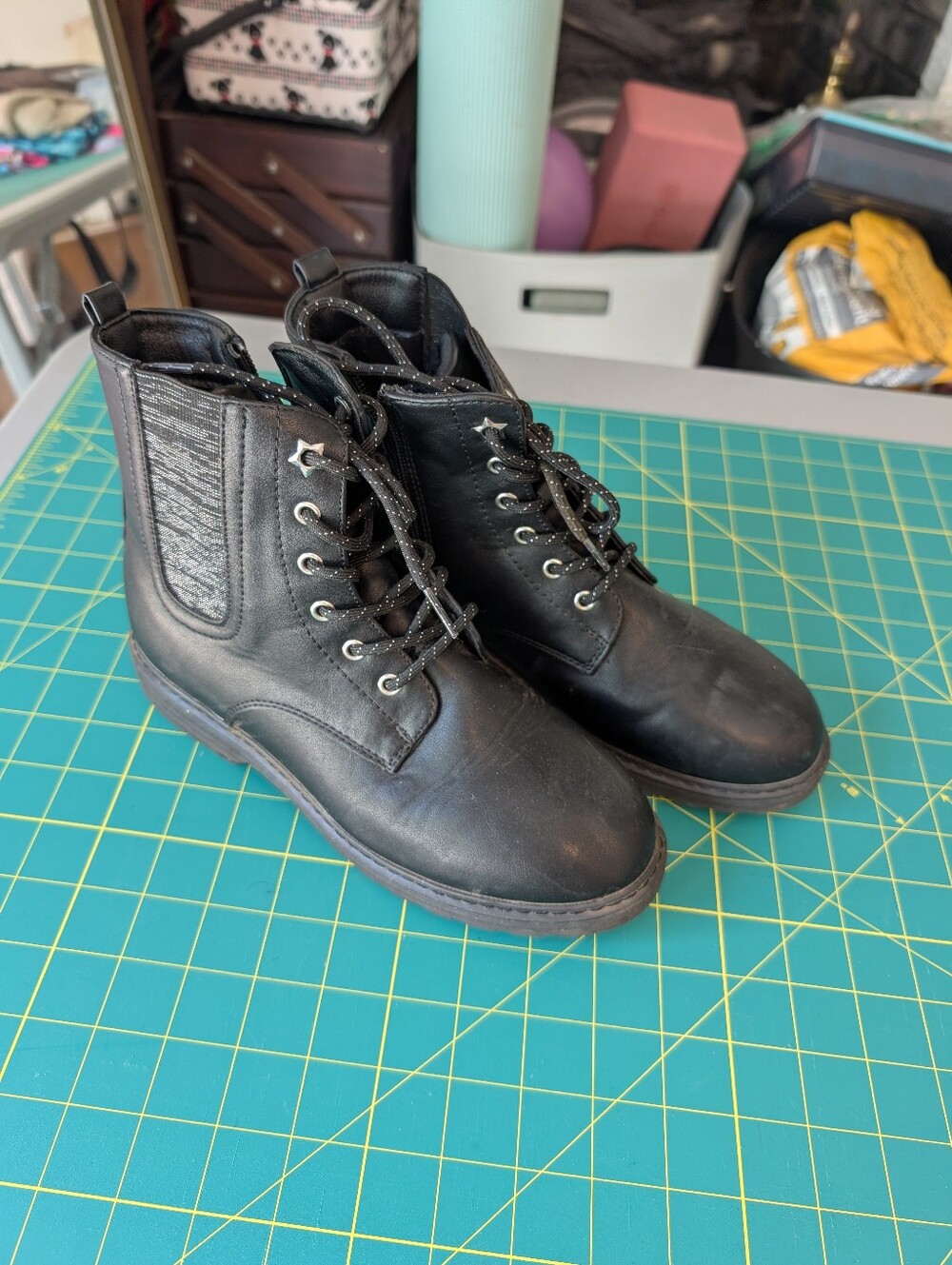 Girls Black Boots